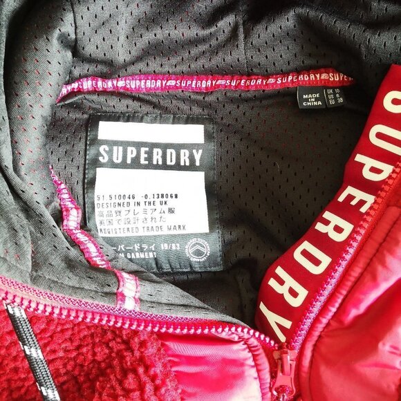 Superdry Storm Urban Overhead Hoodie Size US6/UK10/EU38 - Picture 7 of 7